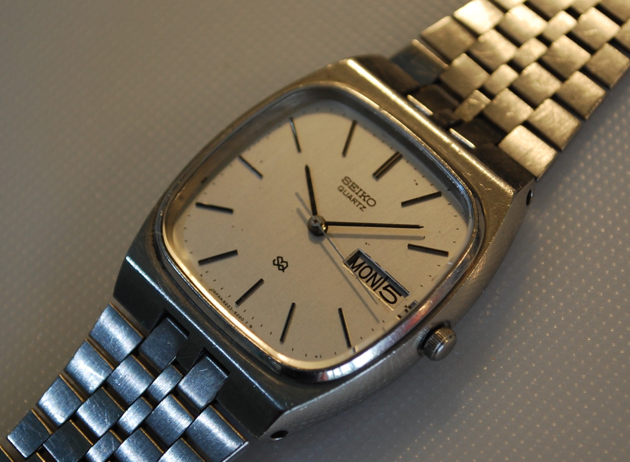 CITIZEN Vintage Analog Digital LCD Quartz Watch CR-2014 9610 NOS AnaDigi  1980s | eBay